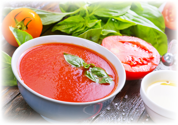 Fresh Garden Tomato Soup